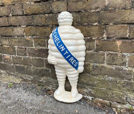 Michelin split figure doorstop